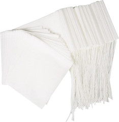 100PCS Disposable Tea Filter Bags Drawstring Loose Leaf Tea Infuser 1 Cup SizeX0