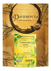 Tea Bulk Organic Spearmint Leaves, 16-Ounce Bag