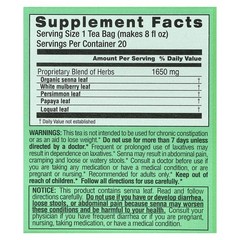 Ultra Slim, Herbal Tea, With White Mulberry Leaf, Caffeine-Free, 20 Tea Bags,