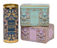 New English Teas Fine English Breakfast Tea & Biscuits Gift Set | British Pantry