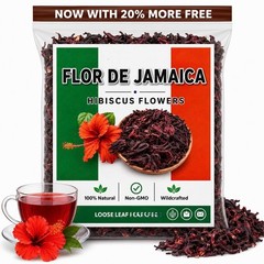 5oz Flor de Jamaica – Hibuscus Leaves Mexican Hibiscus Petals FROM MEXICO