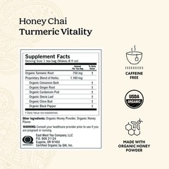 Yogi Tea – Honey Chai Turmeric Vitality – 6 Pack, 96 Tea Bags
