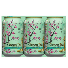 Arizona Green Tea with Ginseng and Honey, 11.5 Fl Oz Cans (12-Pack)