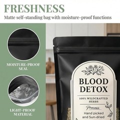 blood detox tea Jamalca, with Lotus Flower Flagweed, Cinnamon,Free Shipping