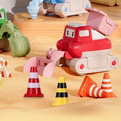 15PCS Mini Traffic Cones Miniature Scene Accessories Early Educational Toys