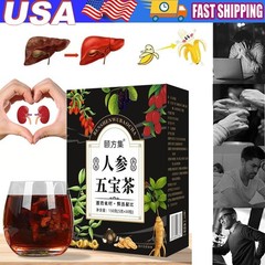 Ginseng six treasure tea , Kidney tea ,liver tea , red date kidney health 2026