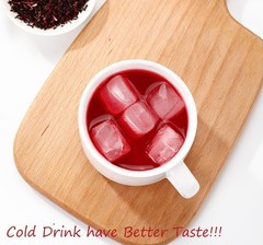 Premium Hibiscus Tea Bags,100 Tea Bags/7.06 Oz,100% Pure Dried Hibiscus Flower,N