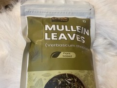 Organic Mullein Leaves Plant Based 1.76 (50 g) Organic. Loose Leaf Exp 10/26