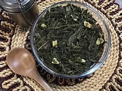 Honey Ginger Loose Leaf Green Tea 1.oz With Ginger Root