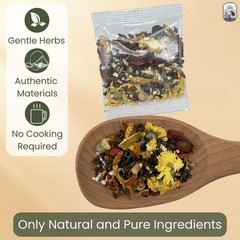 Dandelion Wolfberry Goji Botanical Herbal Tea Caffeine-Free 12 bags 120G Vitals