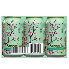 Arizona Green Tea with Ginseng and Honey, 11.5 Fl Oz Cans (12-Pack)
