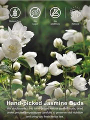 3.5oz Caffeine-Free Jasmine Tea Buds – Perfect for Baking & Herbal Teas