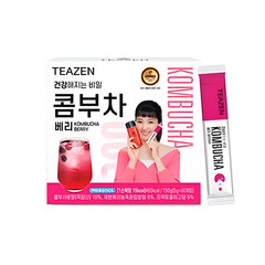 Teazen Kombucha Powder Probiotics 6 Flavors 30 Sticks Korean Healthy Drink