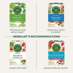 Mindfully-Made Organic Hibiscus Tea – 16 Count – Supports Heart Health Naturally