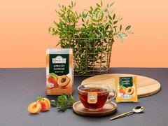 Ahmad Tea Apricot Sunrise Black Tea Bags 20 Count Fruity Flavor Antioxidant