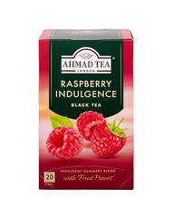 Ahmad Raspberry Flavored Black Tea Bags 20 Count Fruity Summer Brew