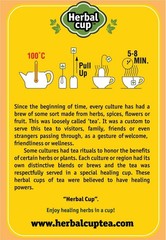 Herbal Cup Ayurveda Maca Tea, Organic Ashwagandha, No 16 Count (Pack of 1)