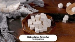 100% Natural Poria Cocos Cubes – Sulfur-Free White Fungus 540g / 19oz – Fu Ling