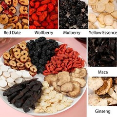 Ginseng Five Treasures Tea Kidney Tea, Natural Organic Kidney Cleanse Detox Tea
