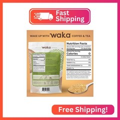 Waka Instant Green Tea Mix, Classic – 100% Tea Leaves, No Additives, Unsweetened