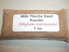 1 oz. Milk Thistle Seed Powder (Silybum marianum)