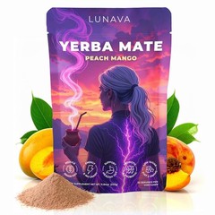 Yerba Magic Yerba Mate Instant Tea Powder – Peach Mango -30 servings