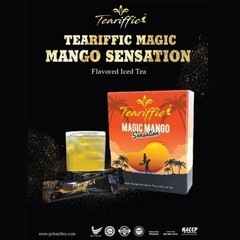 Teariffic Magic Mango Sensation Sexual Men Herb Energy Coffee 1 Box (12 Sachets)