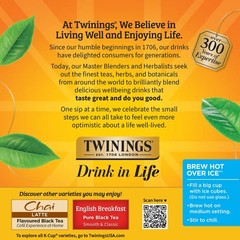 Twinings Earl Grey Black Tea K-Cup Pods for 24 Count (Pack of 1), Multi
