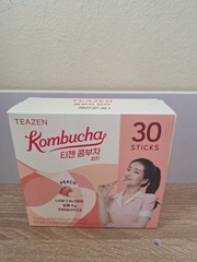 US Seller TEAZEN Kombucha 30 Sticks Peach Flavor