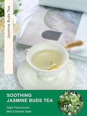 Natural Jasmine Buds – Caffeine-Free Loose Leaf Tea for Custom Blends & Baking