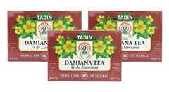 TADIN DAMIANA TEA 24 bags, 3 BOXES / 72 BAGS Exp 2/ 2026
