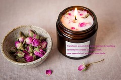 Dried Rose Petals and Rose Buds -1 Pound Food grade – Use in Tea, Baking, Mak…
