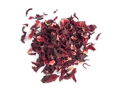 Dried Hibiscus Flowers Cut & Sifted, Flor de Jamaica, Hibiscus Tea Jamaica 1 LB