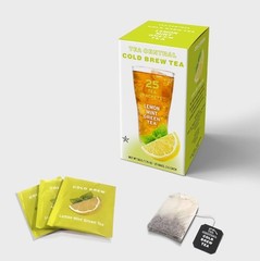2 PK- Tea Central Cold Brew Tea 🍋 Lemon Mint Green Tea BB: 01/2028