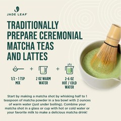 Organic Ceremonial Grade Matcha Green Tea Powder – 100% Pure Japanese First H…