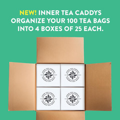 Stash Tea Wild Raspberry Hibiscus Herbal Tea, Box of 100 Tea Bags (Packaging May