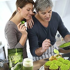 Organic Matcha Green Tea Powder for Latte Unsweetened Culinary Grade Vegan 2Pack