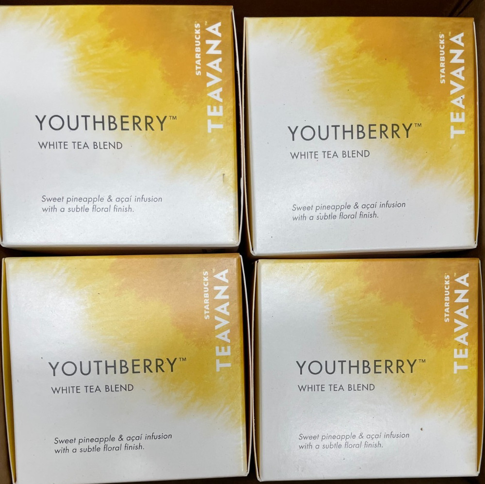 Teavana Youthberry 48 Satchets
