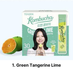 Teazen Kombucha 5g x 30ea Prebiotic Tea K-Food TWICE Official Model Sugar Free