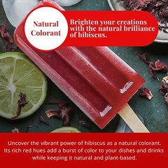 75 Hibiscus Tea Bags, Pure Dried Hibiscus Flower Tea, Te De Hibisco, Herbal Tea
