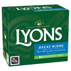 Decaffeinated Irish Tea 80 Pyramid Tea Bags Beverage Breakfast Drink Cup
