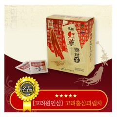 Korean Red Ginseng Granule Tea – 50 Tea bags