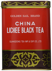 Golden Sail Brand China Lichee Black Tea (1 Lb)