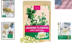 Natural Jasmine Buds – Caffeine-Free Loose Leaf Tea for Custom Blends & Baking
