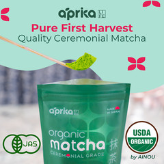 1st Harvest Ceremonial Grade Matcha Green Tea Powder, made in Japan, 100% pure