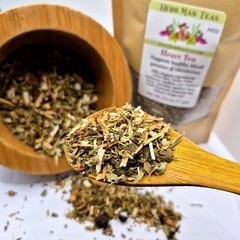 HEART TEA – with Reishi Mushroom, lowers blood pressure & heart palpitations