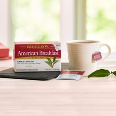 Bigelow American Breakfast Black Tea Bags, 20 Count Box (Pack of 6) Caffeinated