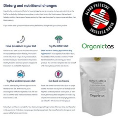 Organic Tea for High Blood Pressure – 24 Herbs Blend to lower BP naturally 100g
