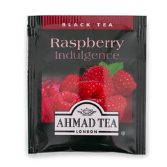 Ahmad Raspberry Flavored Black Tea Bags 20 Count Fruity Summer Brew