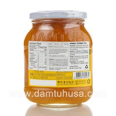 DAMTUH Honey Korean Citron Marmalade Tea 1.7lbs x 1 Bottle, Herbal Tea